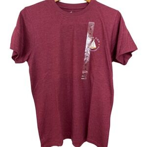 Cuffy's T-Shirt‎ Mens Small Burgundy Cape Cod Sailboat Graphic Tee Massachusetts